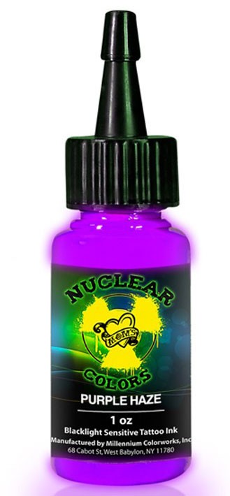 Buy Moms 9 ULTRA VIOLET Nuclear Colors .5 ounce Set UV Tattoo Ink LOT 1/2  oz Online at Low Prices in India - Amazon.in